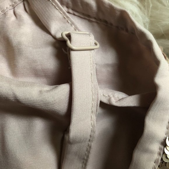 Forever 21 Metallic Crop Top Rose Gold Size S - Picture 8 of 9